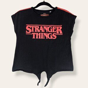 (2/$20) Stranger Things Front Tie Top